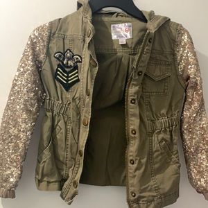 Army Green and Gold Jacket